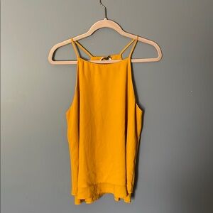 Yellow Sleeveless Women's Top